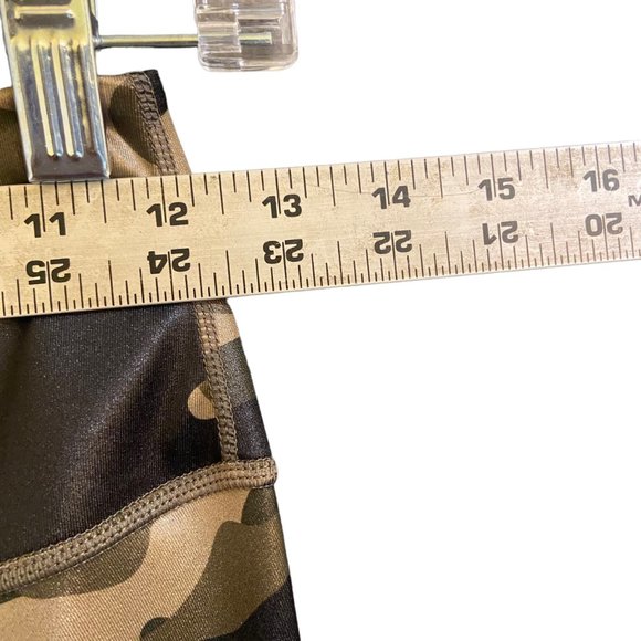 NIKE‎ DRI FIT WOMEN'S CAMOFLAUGE LEGGINGS MID RISE SZ S - Picture 4 of 5